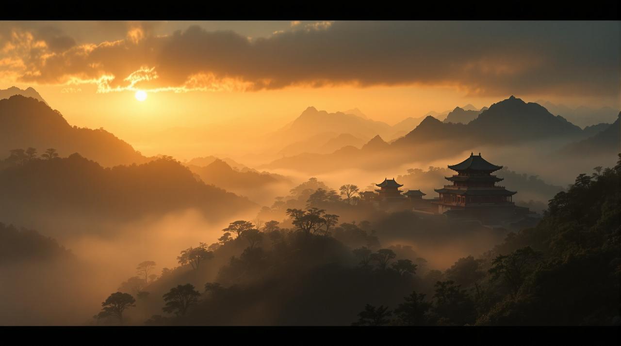 宅宅影视 - 山水意境背景